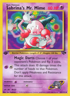 Sabrina's Mr. Mime GYM2 59