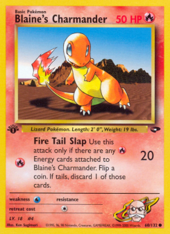 Blaine's Charmander GYM2 60
