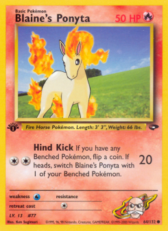 Blaine's Ponyta GYM2 64