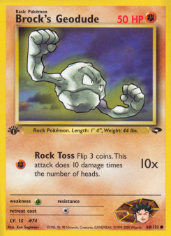 Brock's Geodude GYM2 68