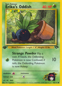 Erika's Oddish GYM2 70