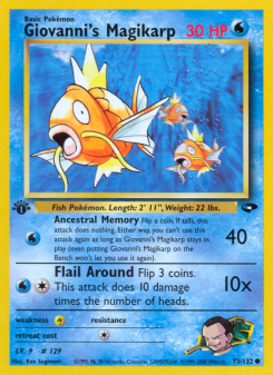 Giovanni's Magikarp GYM2 73