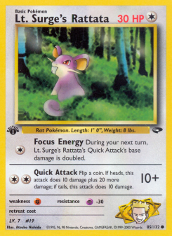 Lt. Surge's Rattata GYM2 85