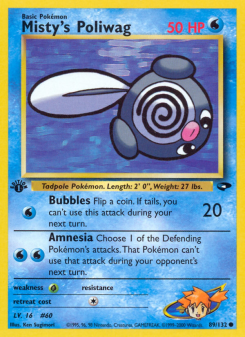 Misty's Poliwag GYM2 89