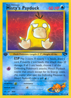 Misty's Psyduck GYM2 90