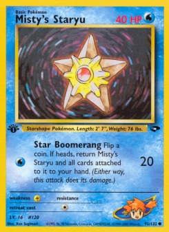 Misty's Staryu GYM2 92