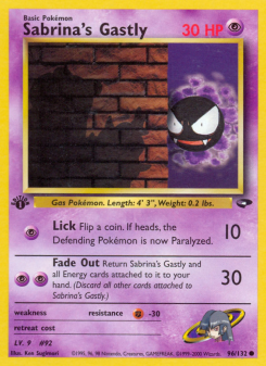 Sabrina's Gastly GYM2 96