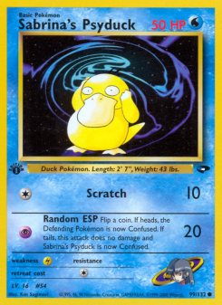 Sabrina's Psyduck GYM2 99