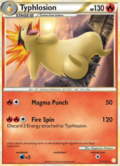 Typhlosion HS 32