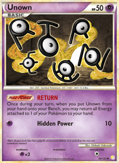Unown HS 54