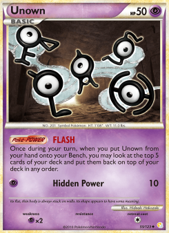 Unown HS 55