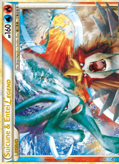 Suicune & Entei LEGEND UL 94