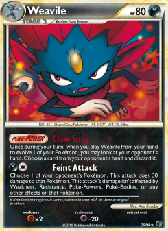 Weavile UD 25