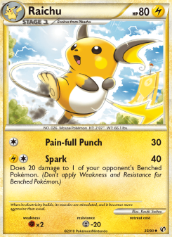 Raichu UD 33