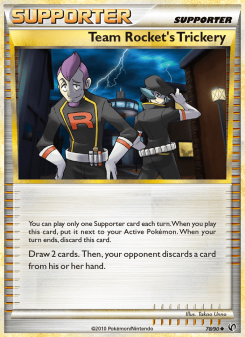 Team Rocket’s Trickery UD 78