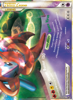 Rayquaza & Deoxys LEGEND UD 90
