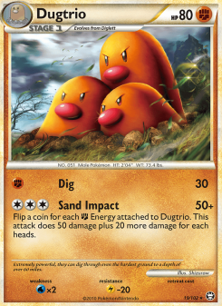 Dugtrio TM 19