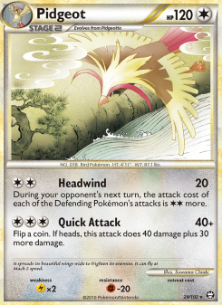 Pidgeot TM 29