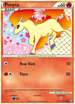 Ponyta TM 72