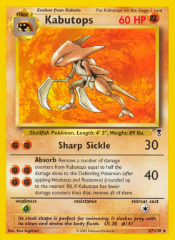 Kabutops LC 27
