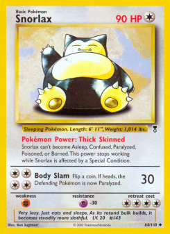 Snorlax LC 64