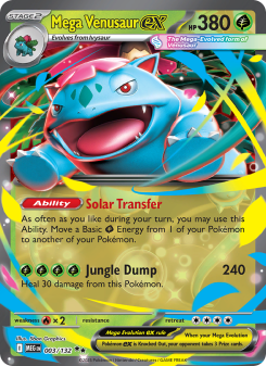 Mega Venusaur ex MEG 003