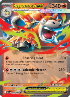 Mega Camerupt ex MEG 022