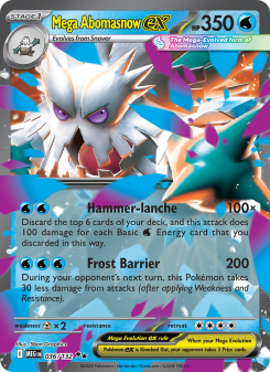 Mega Abomasnow ex MEG 036
