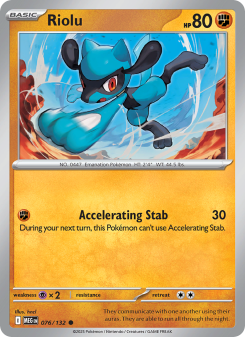 Riolu MEG 076