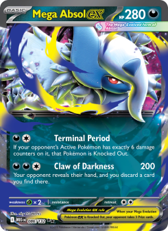 Mega Absol ex MEG 086