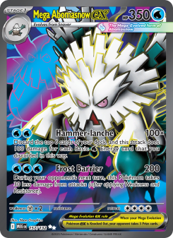 Mega Abomasnow ex MEG 157