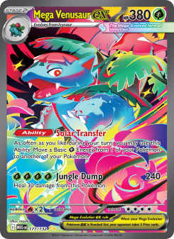 Mega Venusaur ex #177 — Megaevoluzione