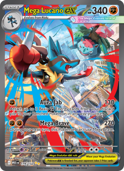 Mega Lucario ex #179 — Megaevoluzione