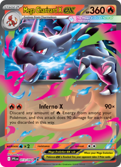 Mega Charizard X ex PFL 013