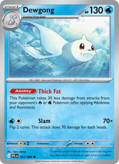 Dewgong PFL 022
