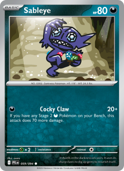 Sableye PFL 059