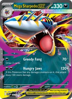 Mega Sharpedo ex PFL 061