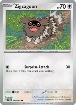 Zigzagoon PFL 081