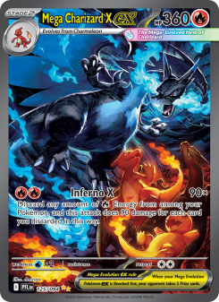 Mega Charizard X ex PFL 125