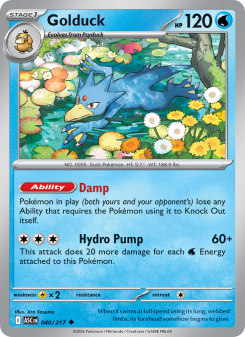Golduck ASC 040
