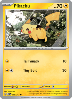 Pikachu ASC 055