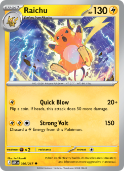 Raichu ASC 056