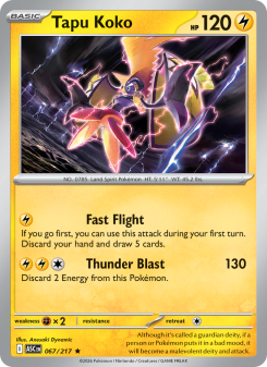 Tapu Koko ASC 067