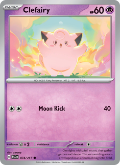 Clefairy ASC 074