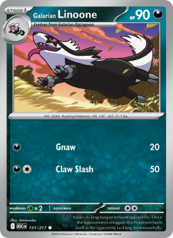 Galarian Linoone ASC 131