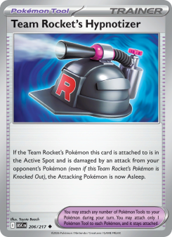 Team Rocket's Hypnotizer ASC 206
