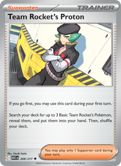 Team Rocket's Proton ASC 208