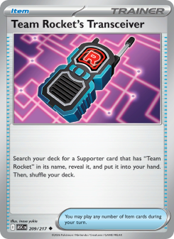 Team Rocket's Transceiver ASC 209
