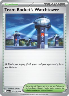 Team Rocket's Watchtower ASC 210