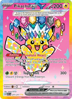 Pikachu ex ASC 277